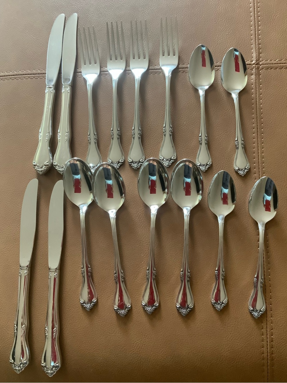 16 PIECES CCC By Oneida CHATEAU STAINLESS STEEL SERVING  PIECES